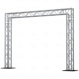 Milos Goalpost Truss crowd barrier and stage hire