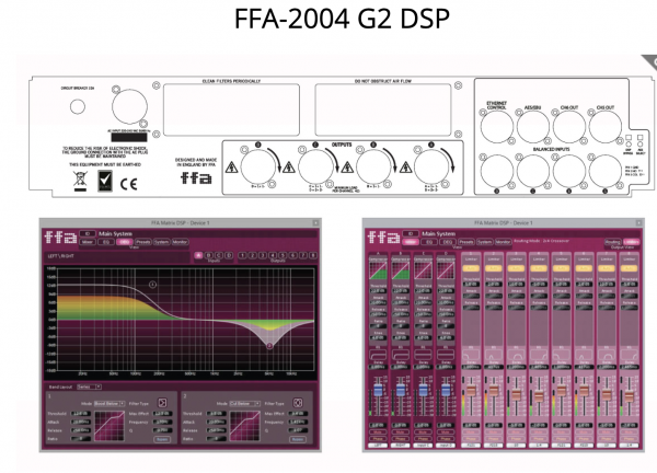 FFA -2004 G2 DSP Amplifier