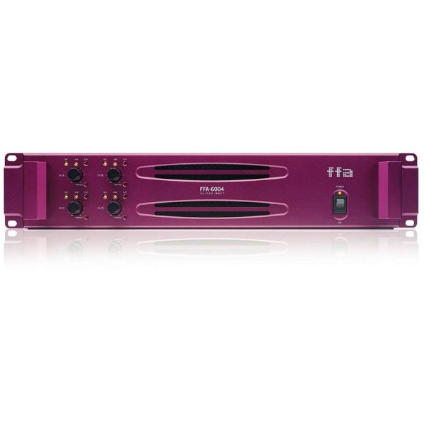 Front of a FFA -6004 Amplifier for hire