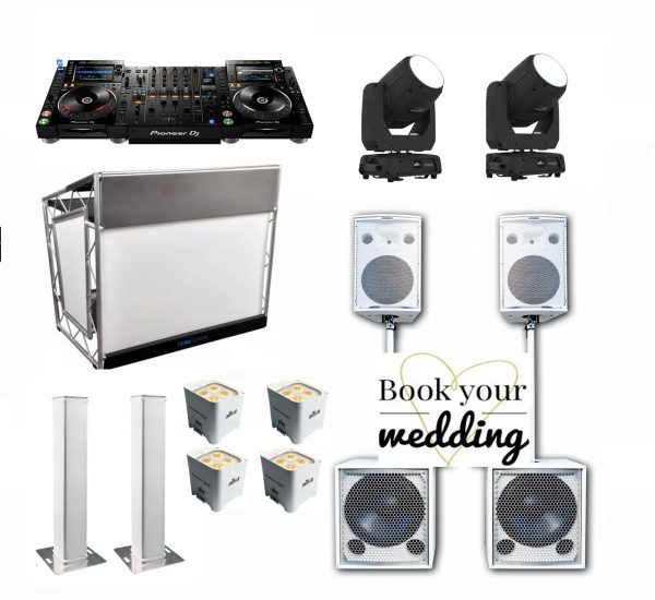 Audio, Lighting and Video Hire for Weddings