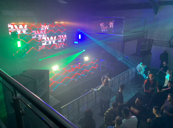 LED screen and laser effects - DJ equipment hire