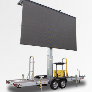 mobile LED screen trailer
