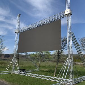 LED video wall and screen hire