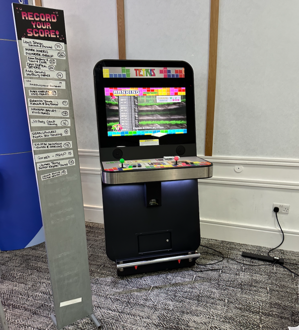 Arcade game hire - Tetris