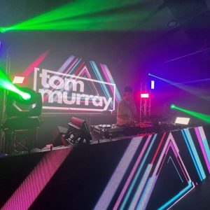 LED video wall and DJ Equipment Hire for Music Event