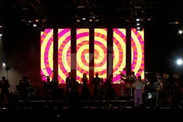 LED video hire for music events